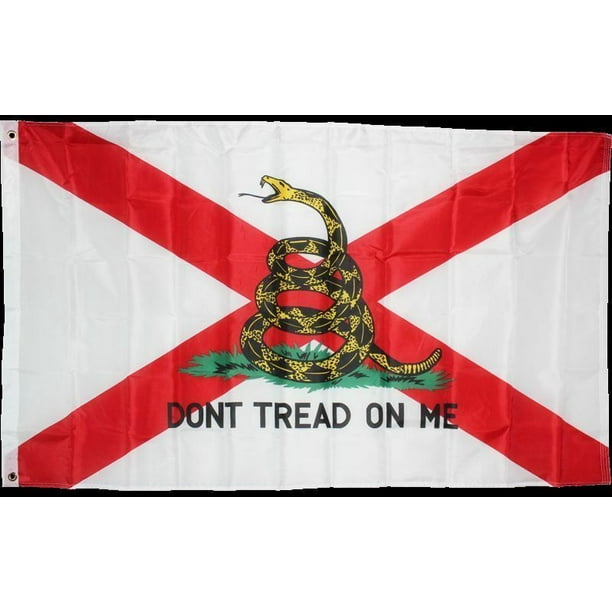 Details about   3x5 Gadsden Tea Party Don't Tread On Me Florida State Flag 3'x5' Banner